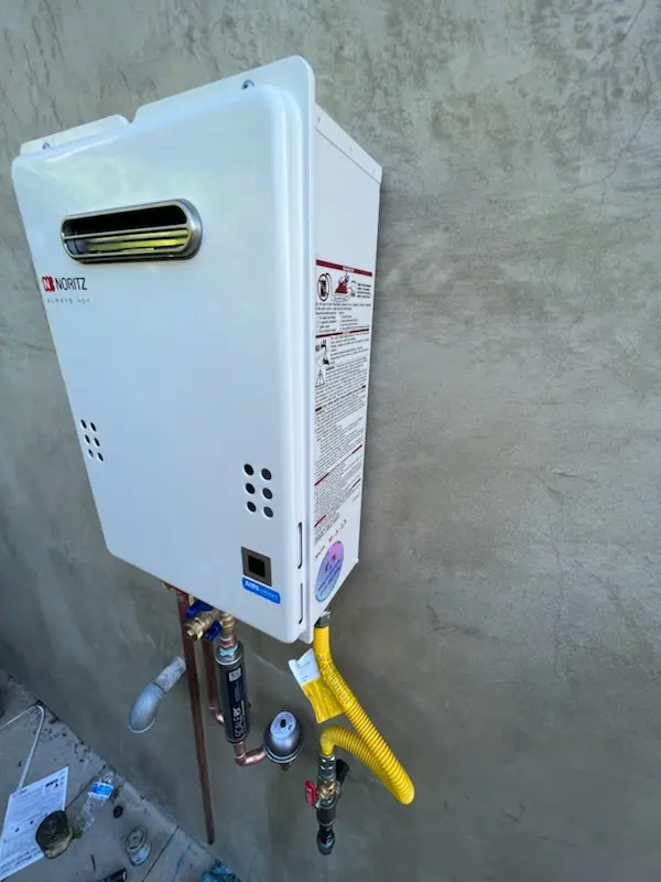 Tankless water heater installation for Valparaiso homes